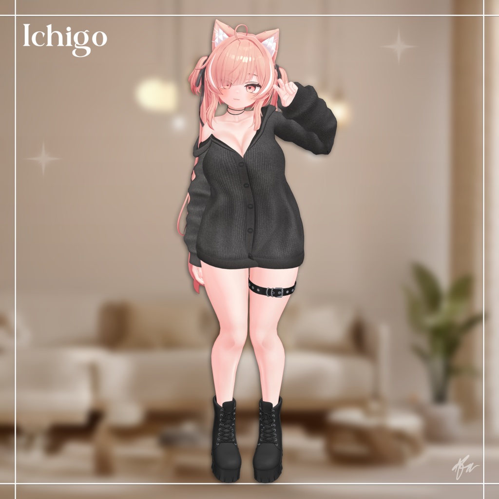『イチゴ (Ichigo)』 Costume Set for Ichigo
