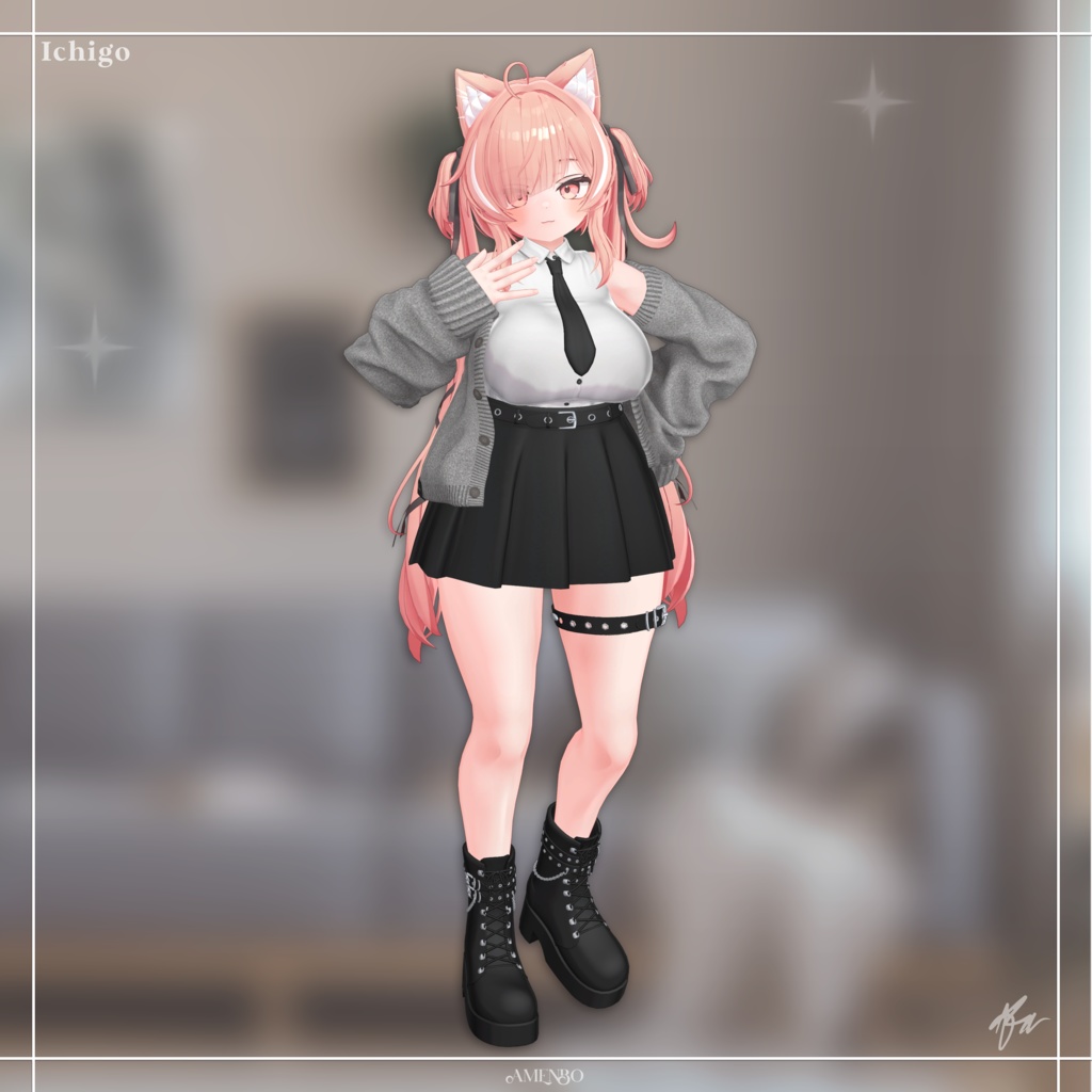 『イチゴ (Ichigo)』 Costume Set for Ichigo
