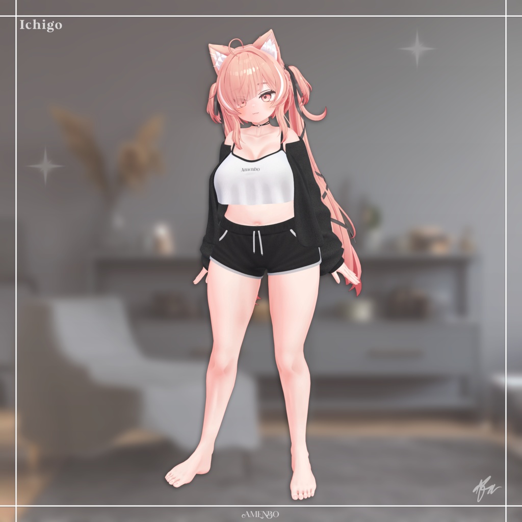 『イチゴ (Ichigo)』 Costume Set for Ichigo