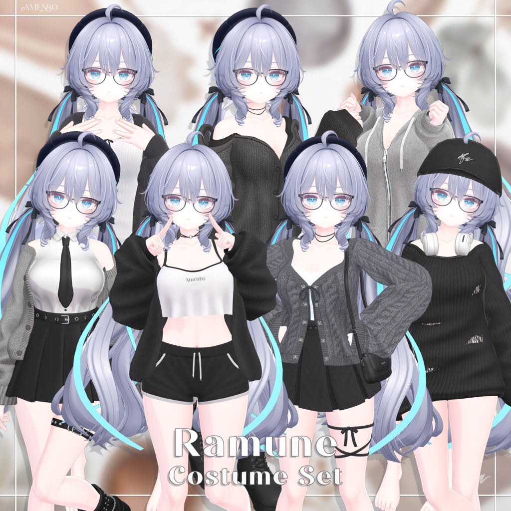 『ラムネ (Ramune)』 Costume Set for Ramune