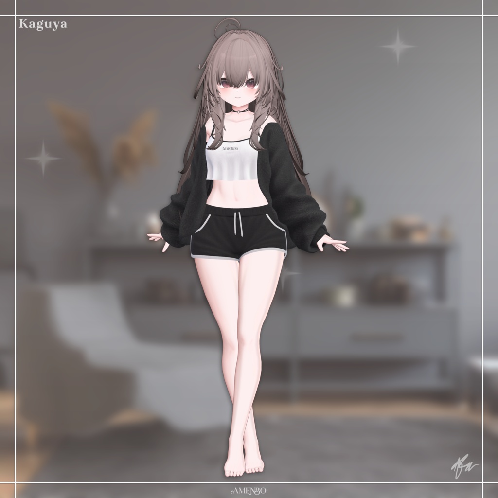 『輝夜 (Kaguya)』 Costume Set for Ramune