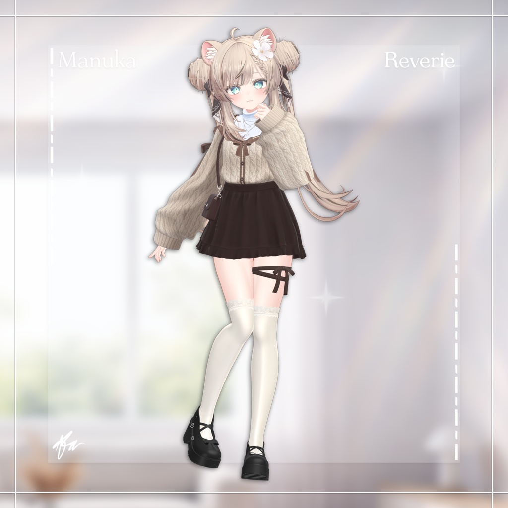 ✨Sale中✨『16アバター対応』 Reverie 【3D衣装モデル】