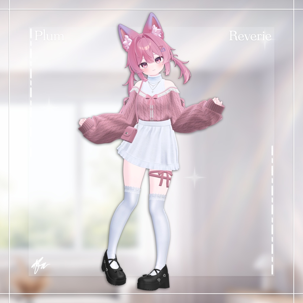 ✨Sale中✨『16アバター対応』 Reverie 【3D衣装モデル】
