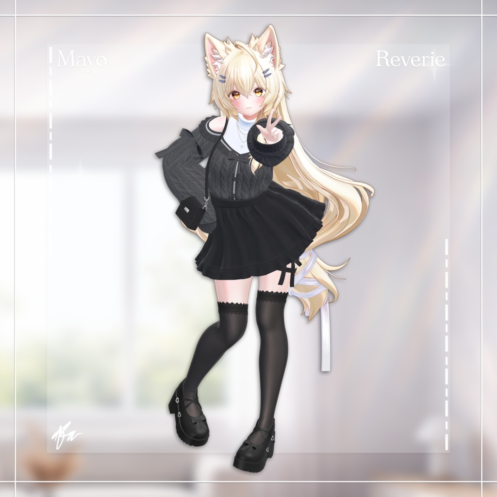 ✨Sale中✨『16アバター対応』 Reverie 【3D衣装モデル】