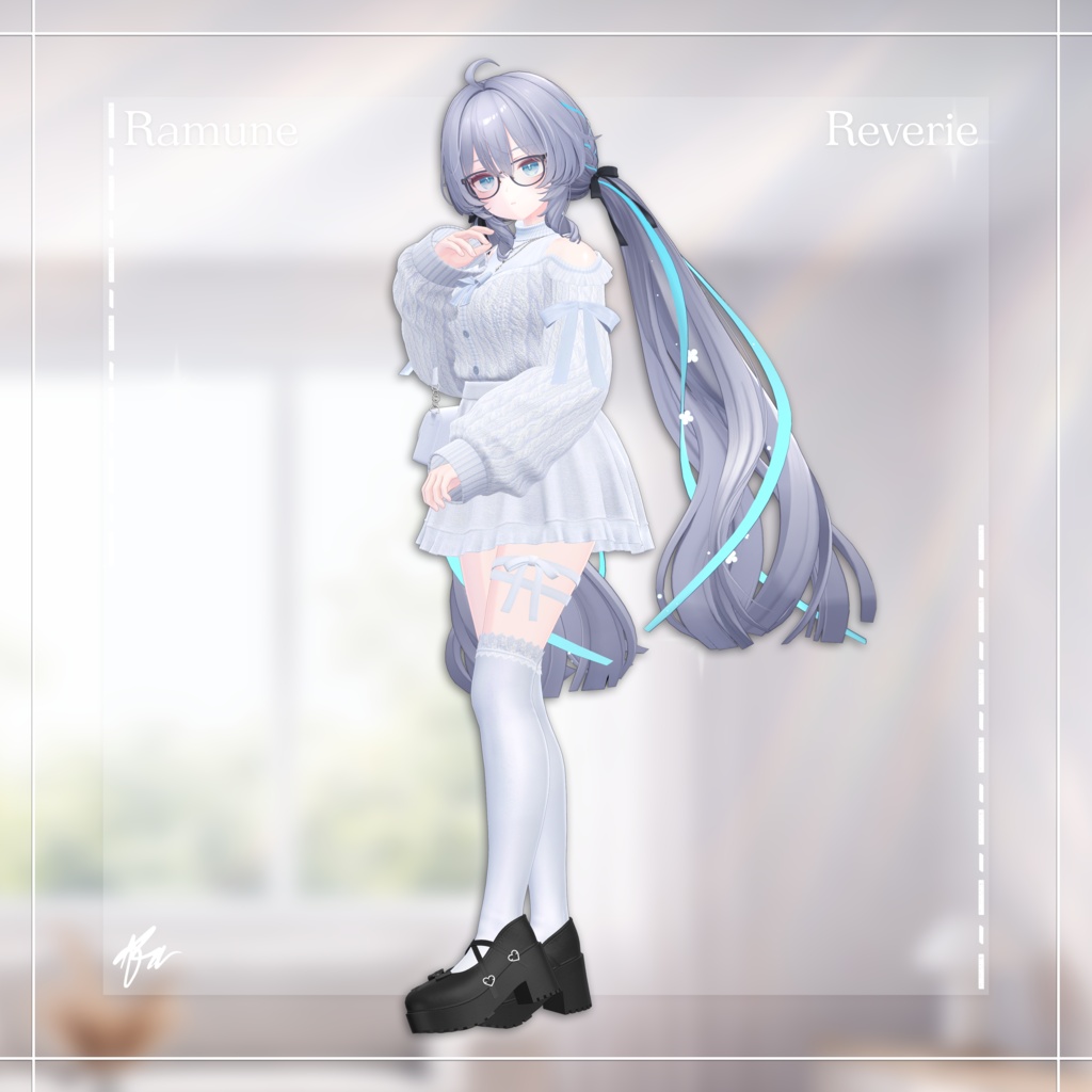 ✨Sale中✨『16アバター対応』 Reverie 【3D衣装モデル】