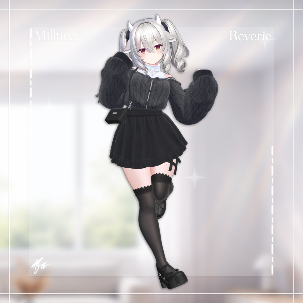 ✨Sale中✨『16アバター対応』 Reverie 【3D衣装モデル】