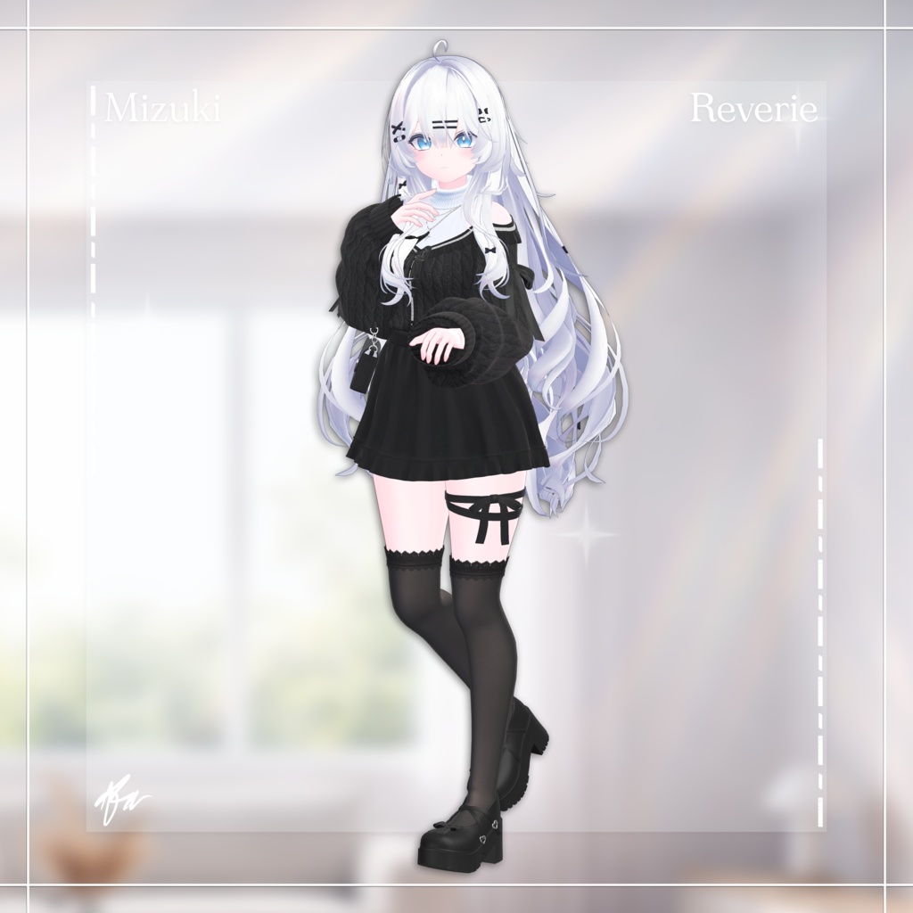 ✨Sale中✨『16アバター対応』 Reverie 【3D衣装モデル】