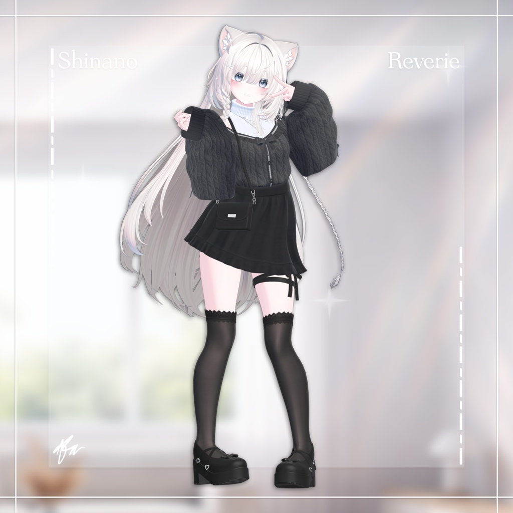 ✨Sale中✨『16アバター対応』 Reverie 【3D衣装モデル】