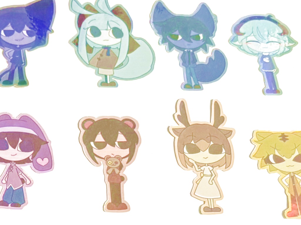 【アバター】オーロラステッカー