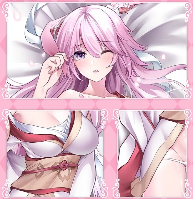 【送料無料】 【崩壊3rd】 八重桜 抱き枕カバー 全年齢 特典付き やえさくら