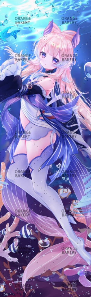 【送料無料】 【原神】 珊瑚宮心海 抱き枕カバー 全年齢 特典付き さんごのみやここみ