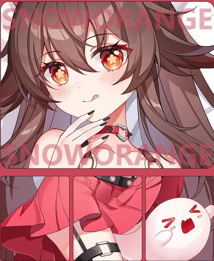 【送料無料】 【原神】 胡桃 抱き枕カバー 全年齢 特典付き フータオ