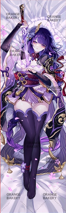 【送料無料】 【原神】 雷電将軍 抱き枕カバー 全年齢 特典付き