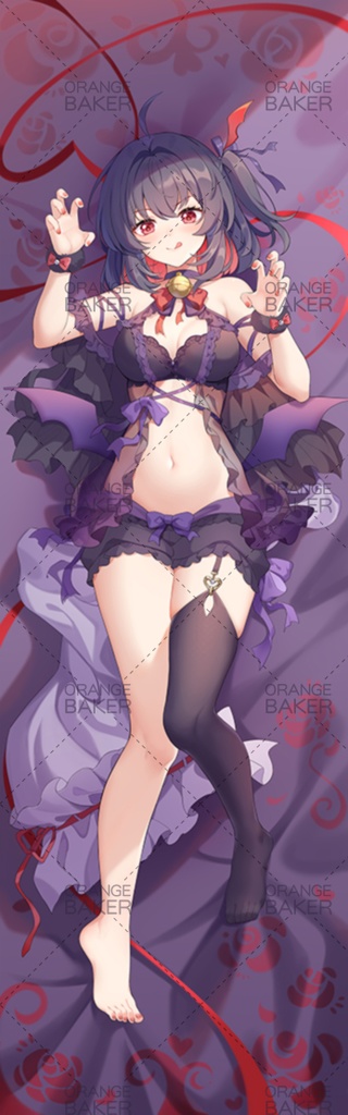 【送料無料】 【崩壊3rd】 ゼーレ 抱き枕カバー 全年齢 特典付き 天使悪魔