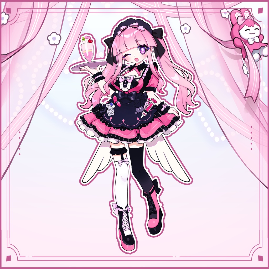 萌留みみん　ホワイトデー記念　アクリルスタンド