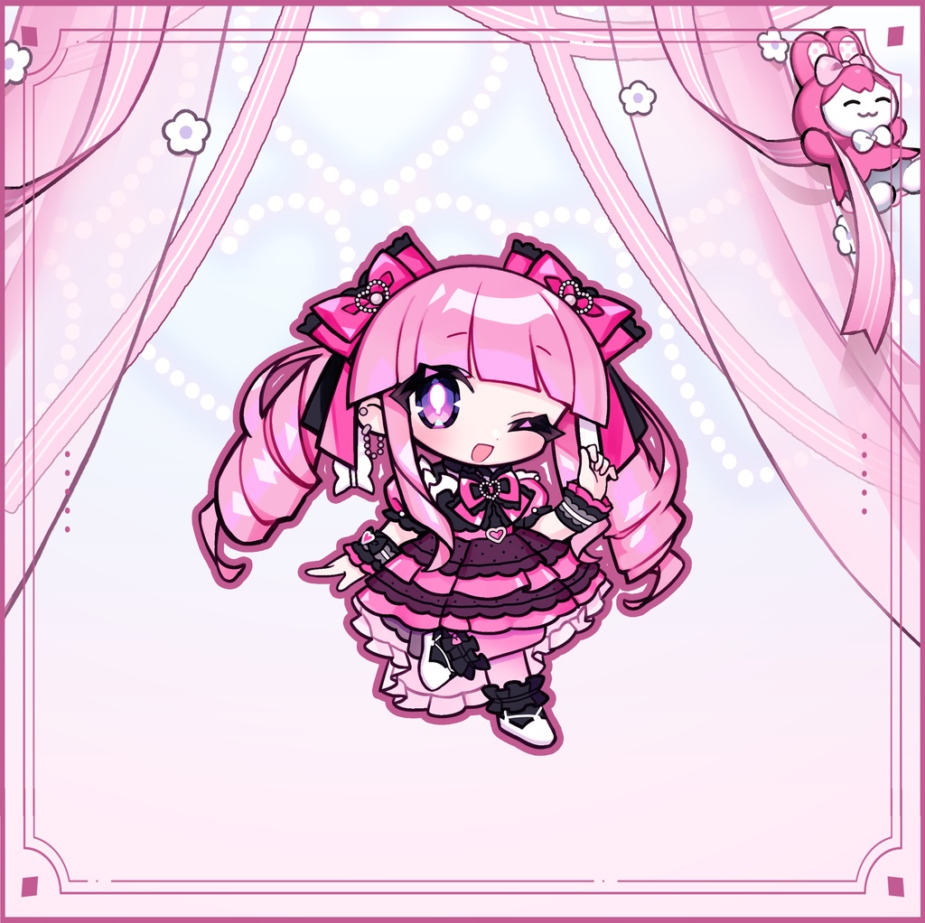 2024年萌留みみん生誕祭　アクキーB