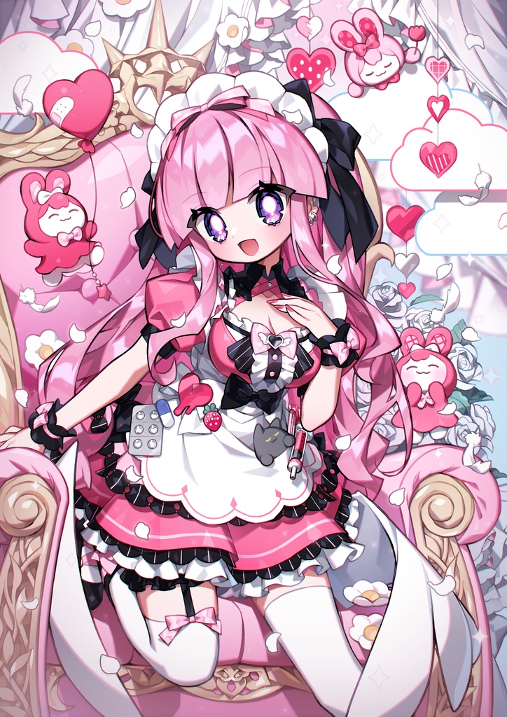 萌留みみん一周年記念　A5アクリルパネルC