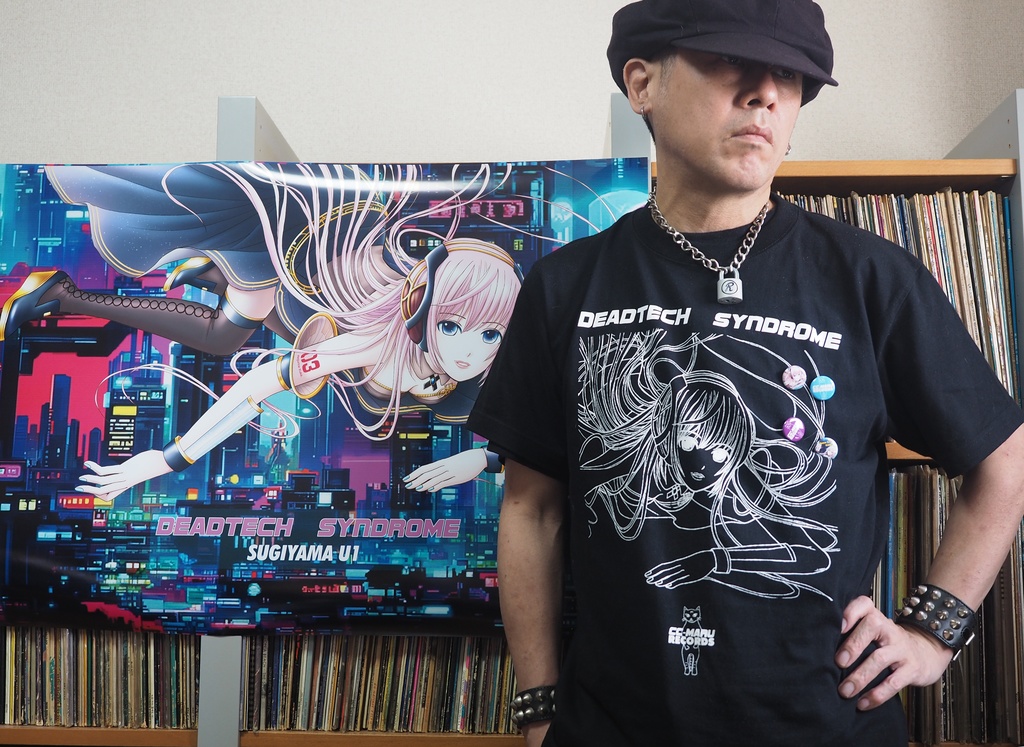 【森園みるく先生】巡音ルカオリジナルTシャツ