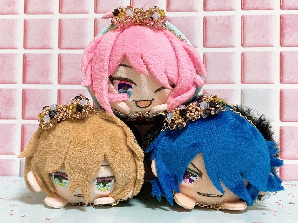 ヒプマイ もちころりん用ビーズリボン (anan衣装Ver.)