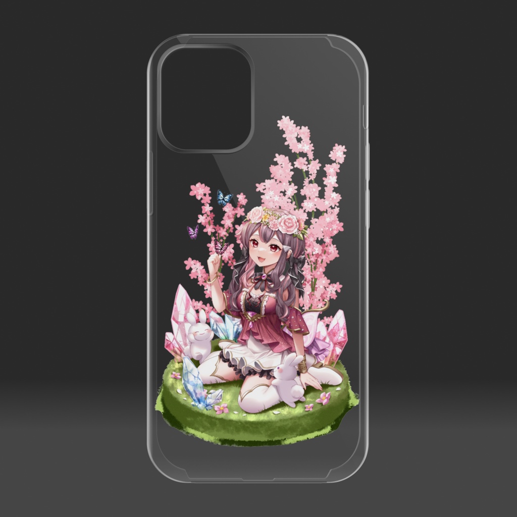 兎茗望もち3周年記念スマホケース