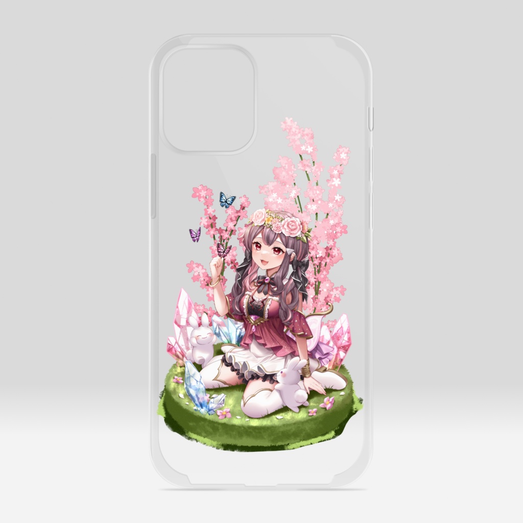 兎茗望もち3周年記念スマホケース