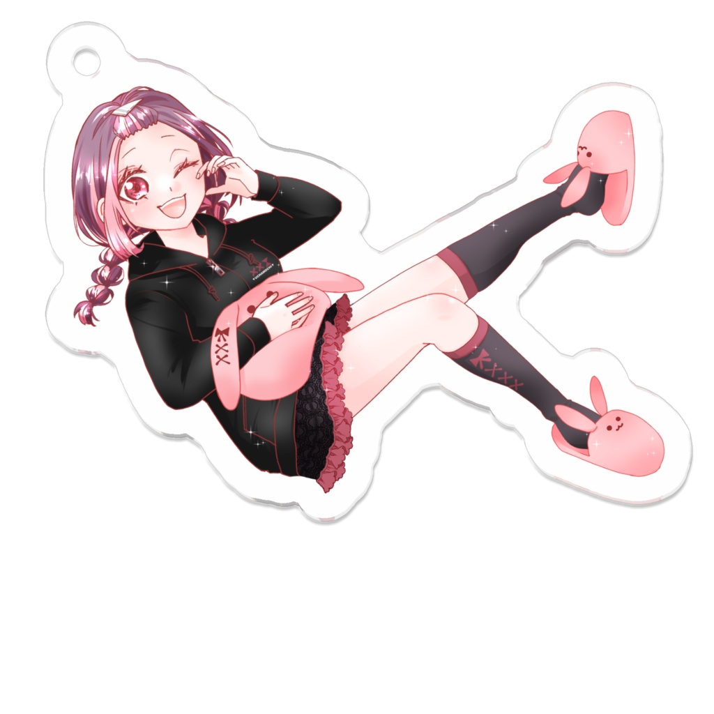 202兎茗望もち誕生日記念グッズアクキー