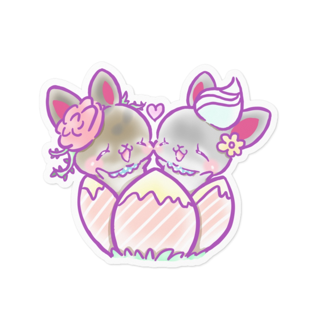 うさぎちゃんシール