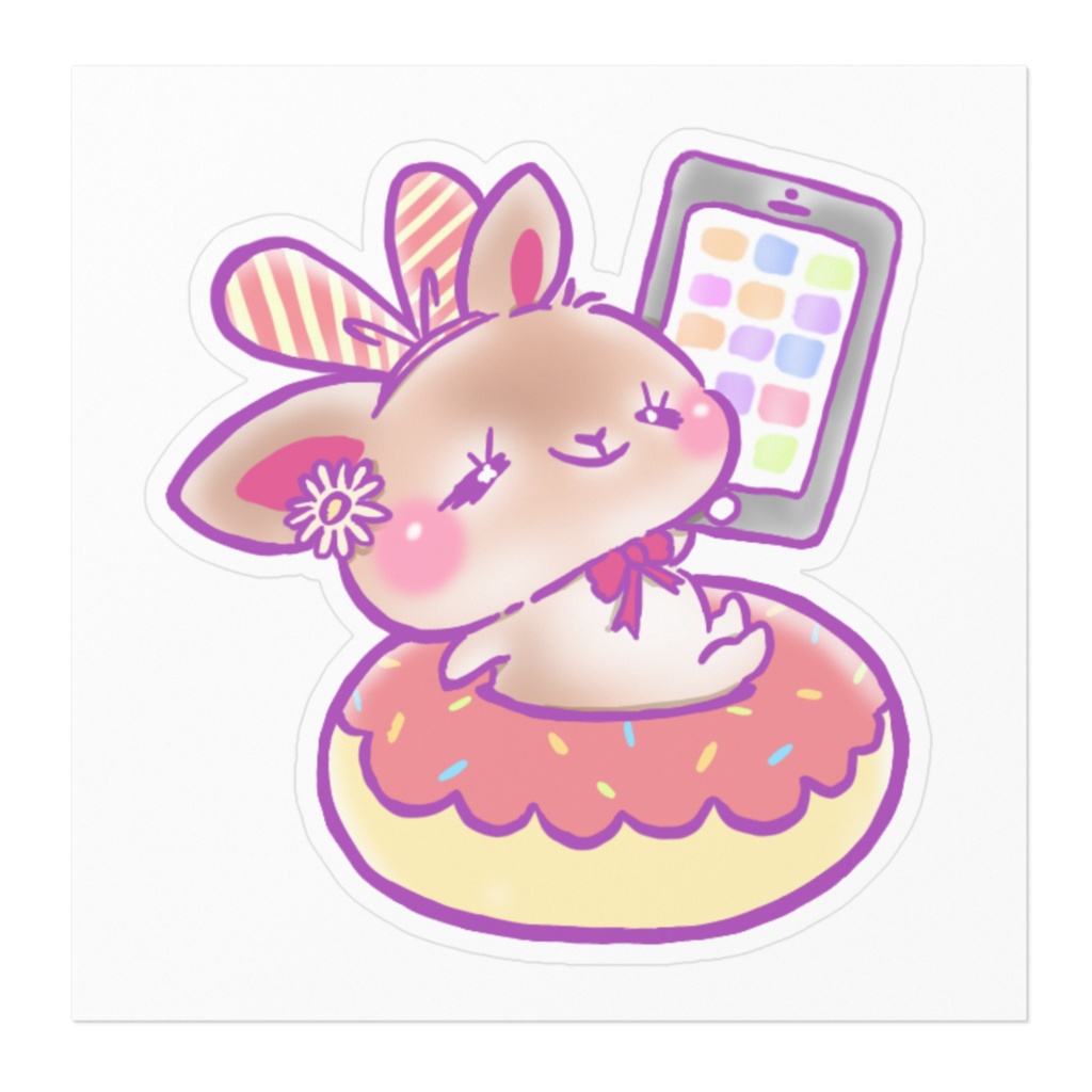 うさぎちゃんシール