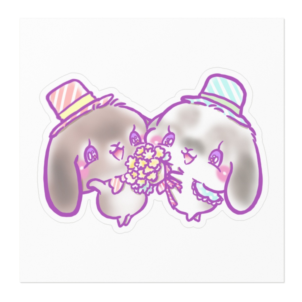 うさぎちゃんシール