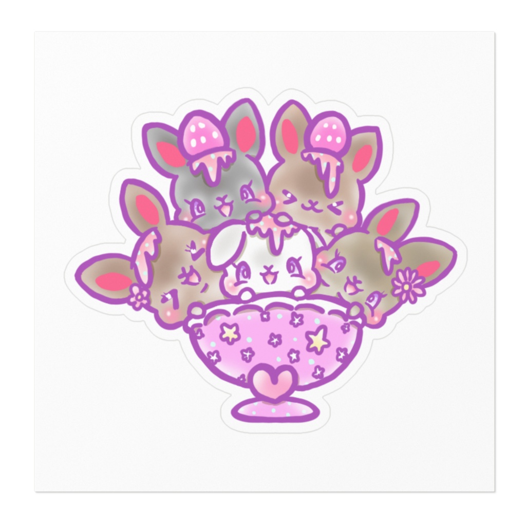 うさぎちゃんシール