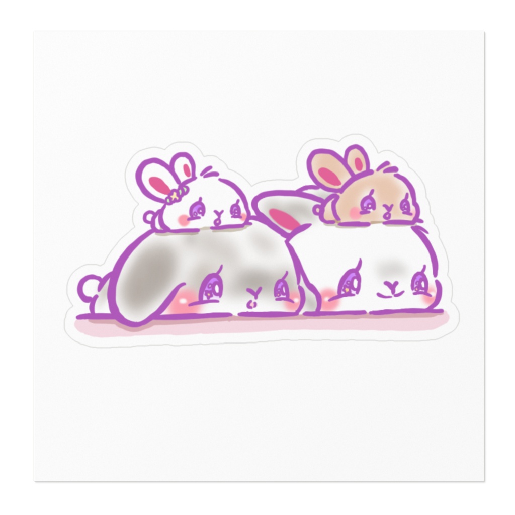 うさぎちゃんシール