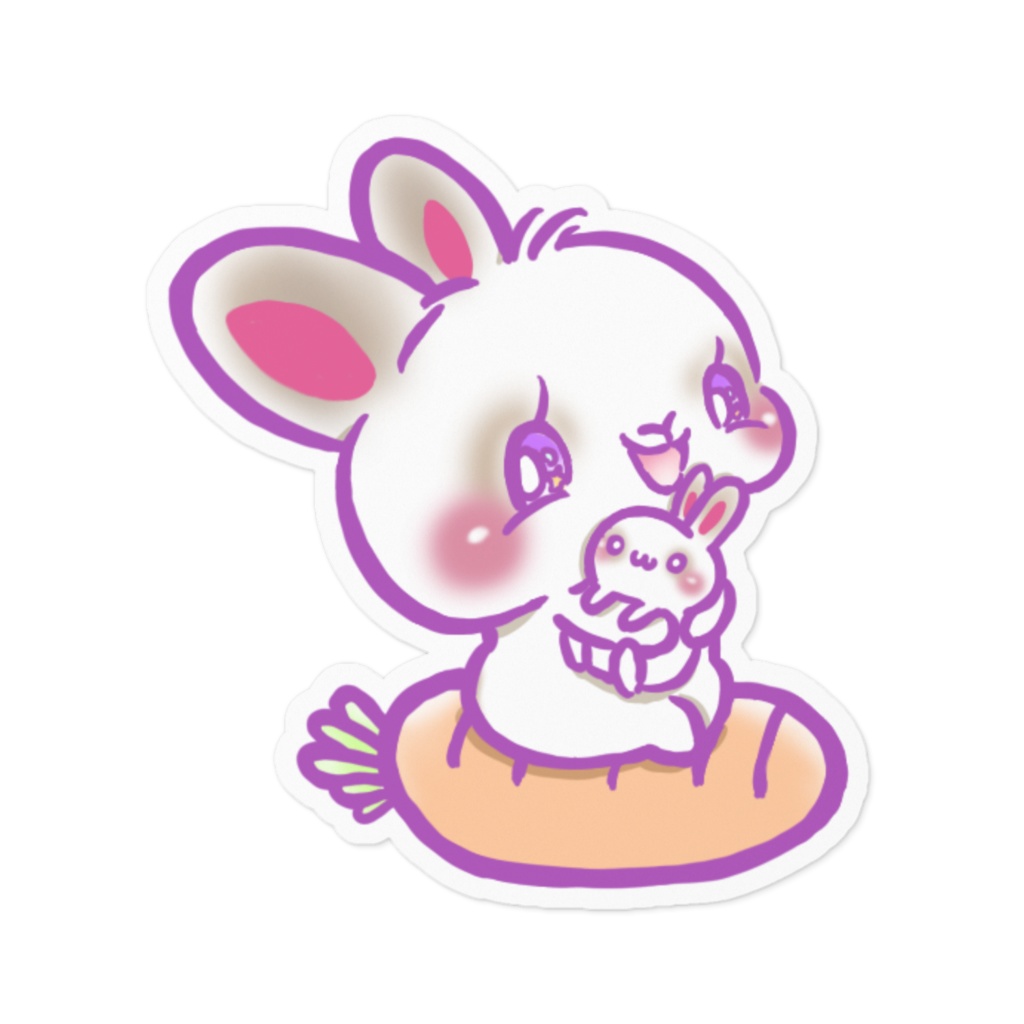 うさぎちゃんシール