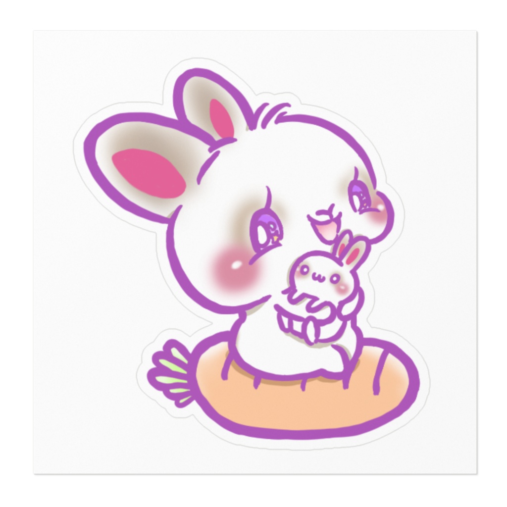 うさぎちゃんシール
