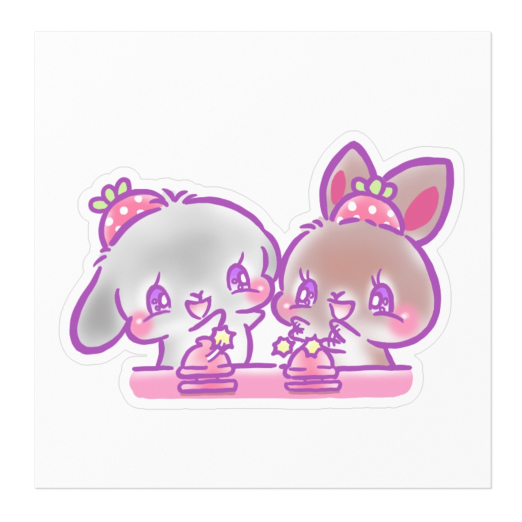 うさぎちゃんシール