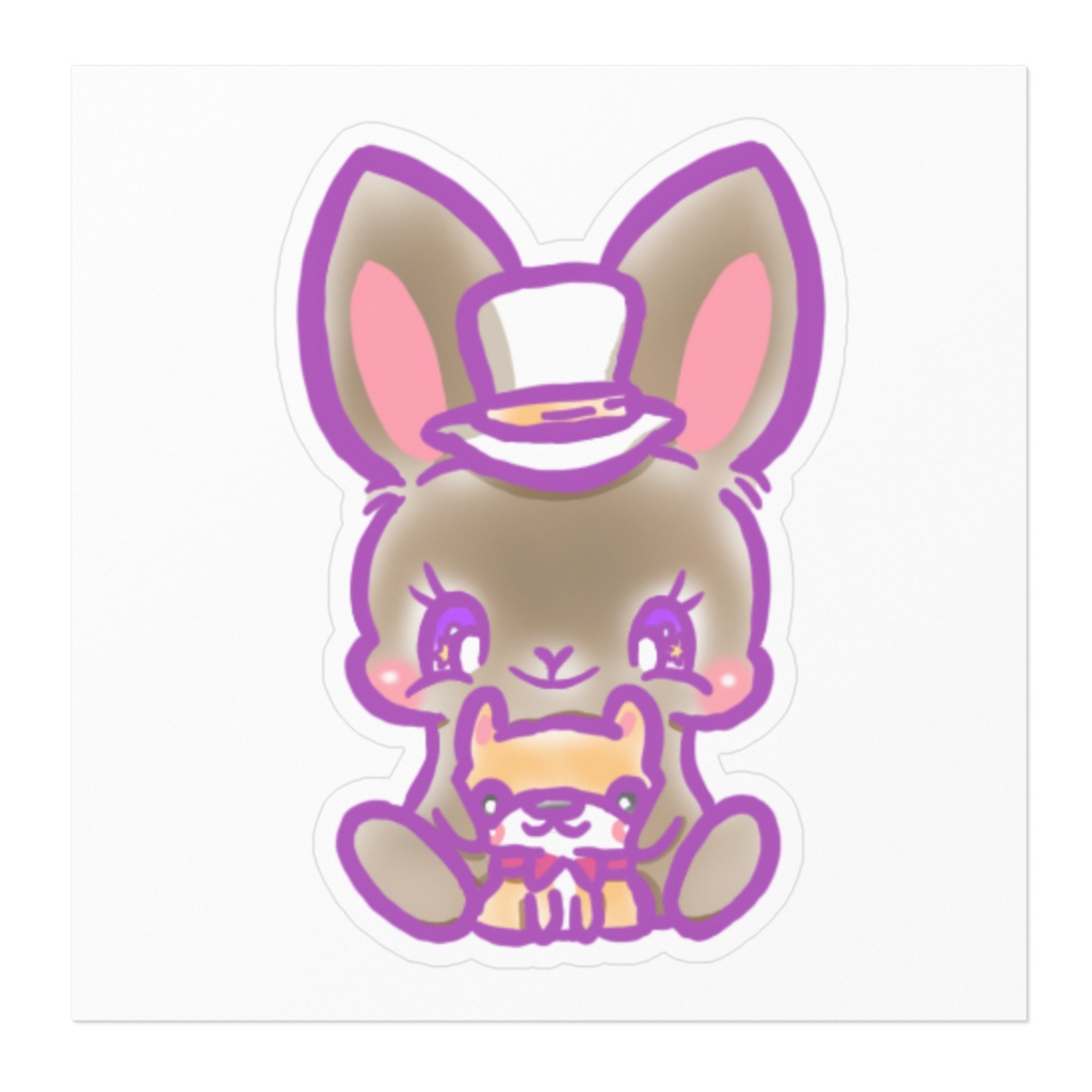 うさぎちゃんシール