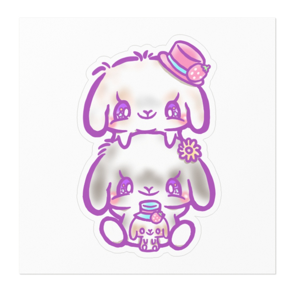 うさぎちゃんシール