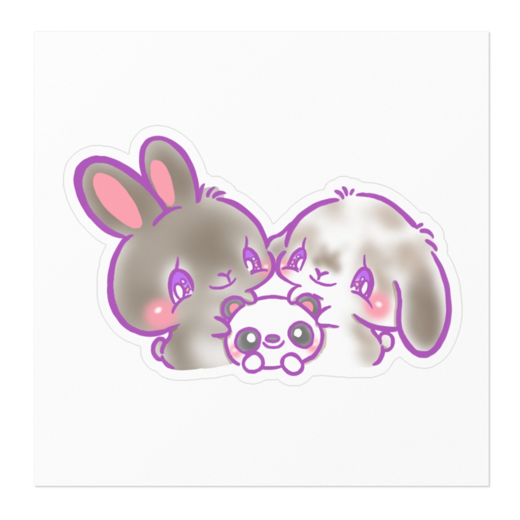 うさぎちゃんシール