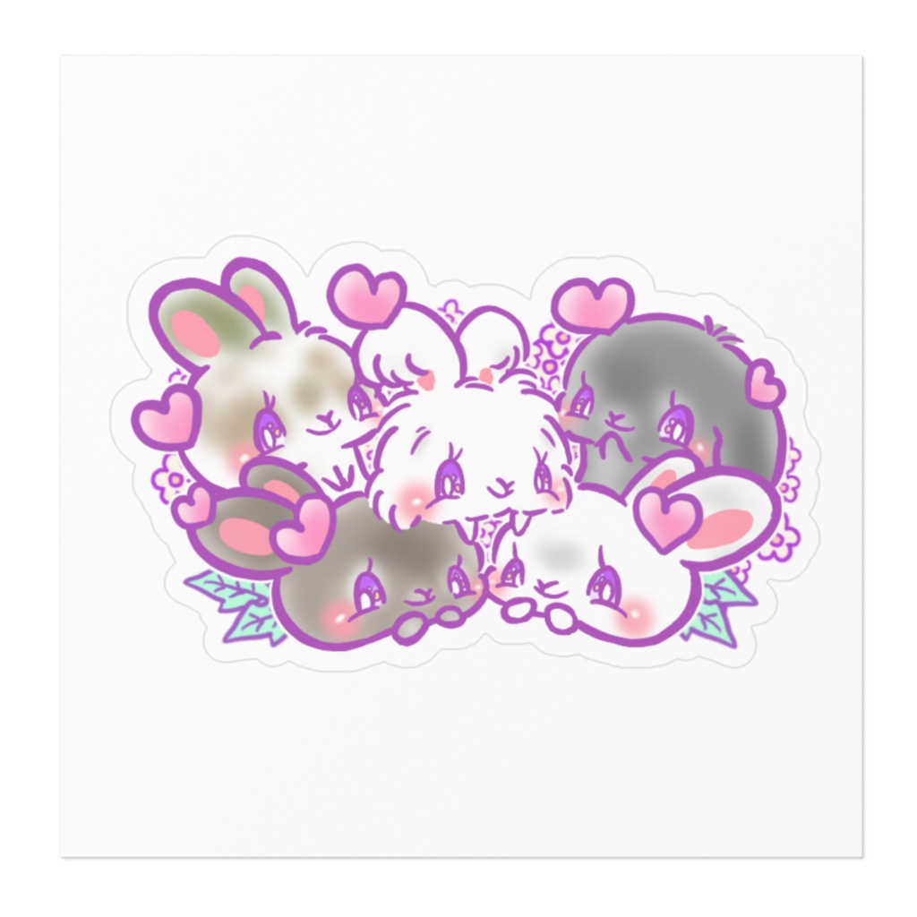 うさぎちゃんシール