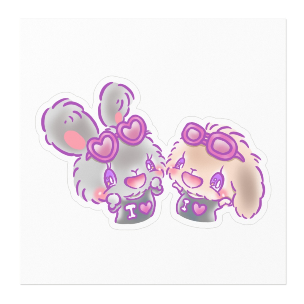 うさぎちゃんシール