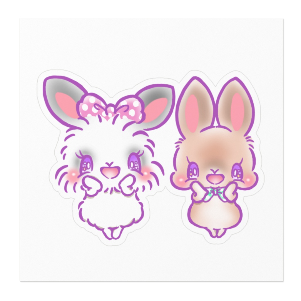 うさぎちゃんシール
