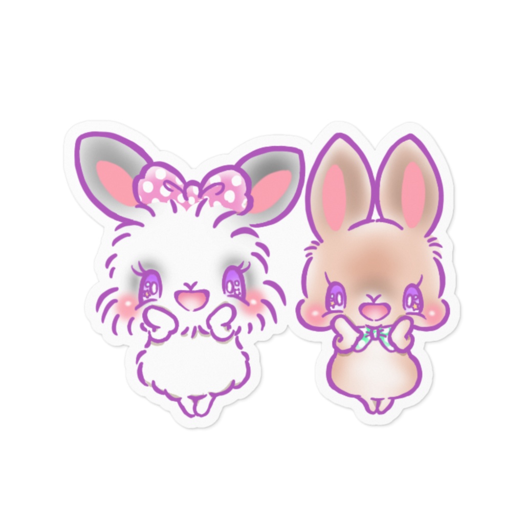 うさぎちゃんシール