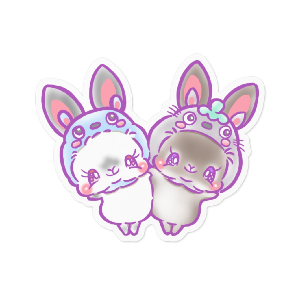 うさぎちゃんシール