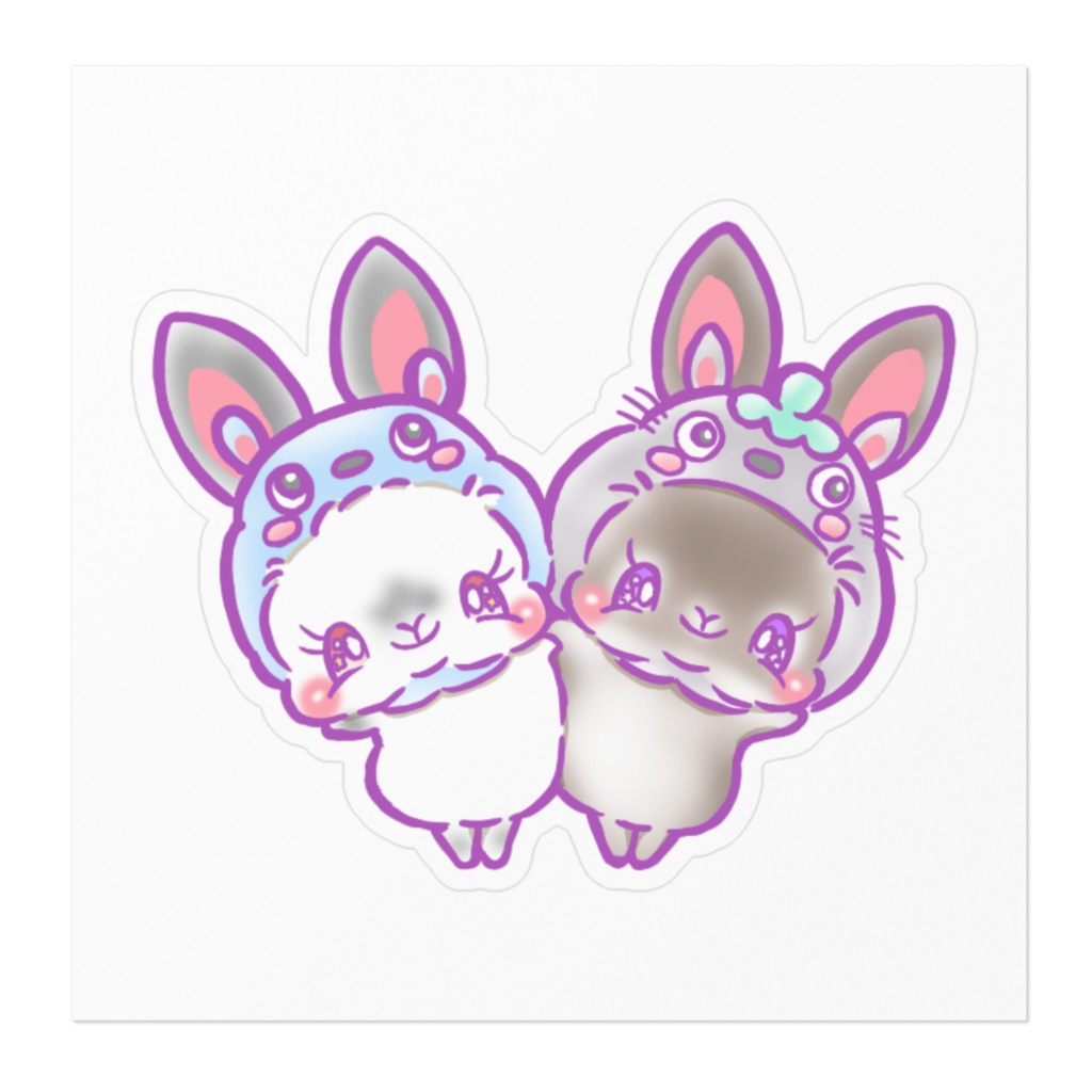 うさぎちゃんシール