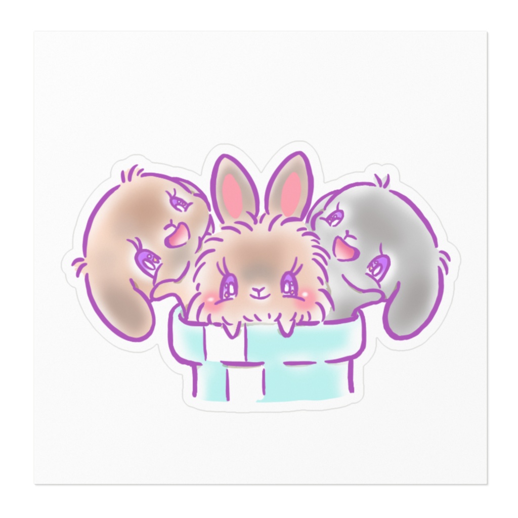 うさぎちゃんシール