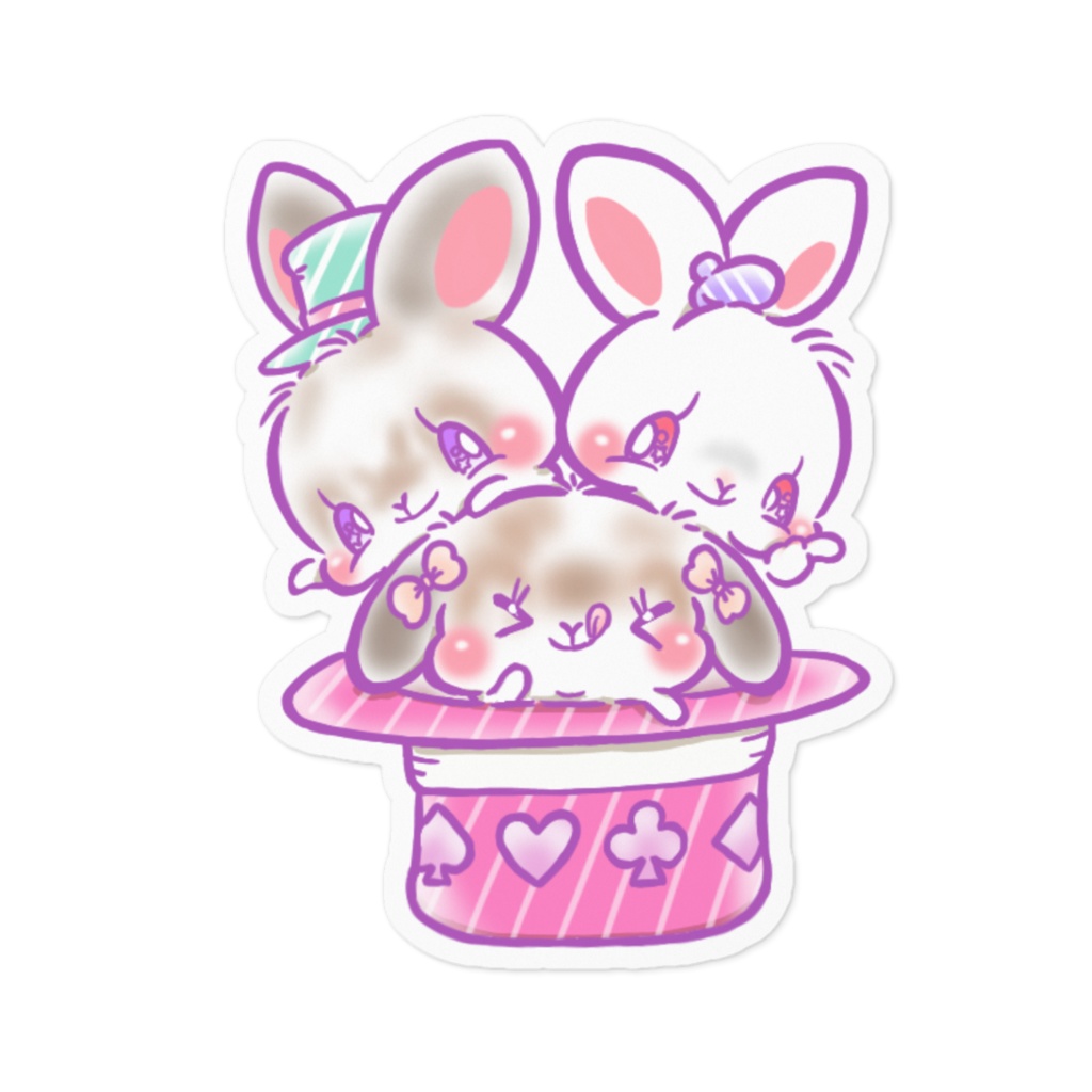 うさぎちゃんシール