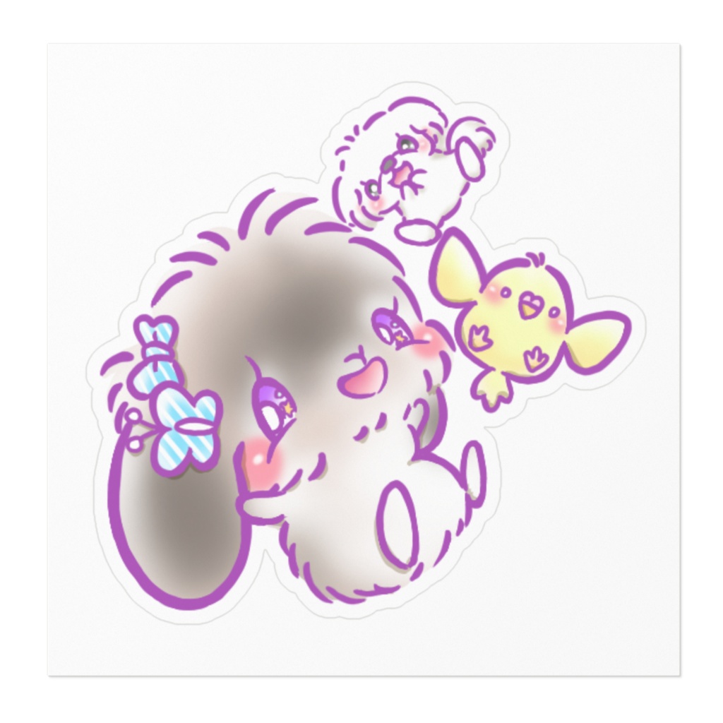 うさぎちゃんシール