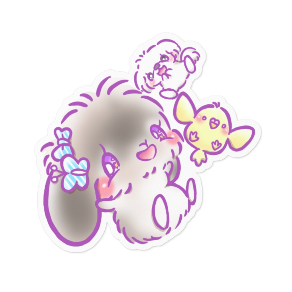 うさぎちゃんシール
