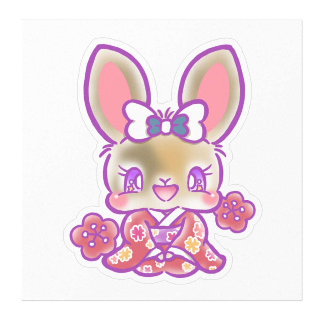 うさぎちゃんシール