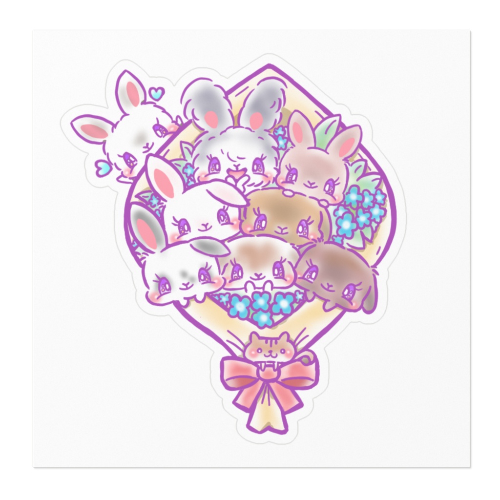 うさぎちゃんシール