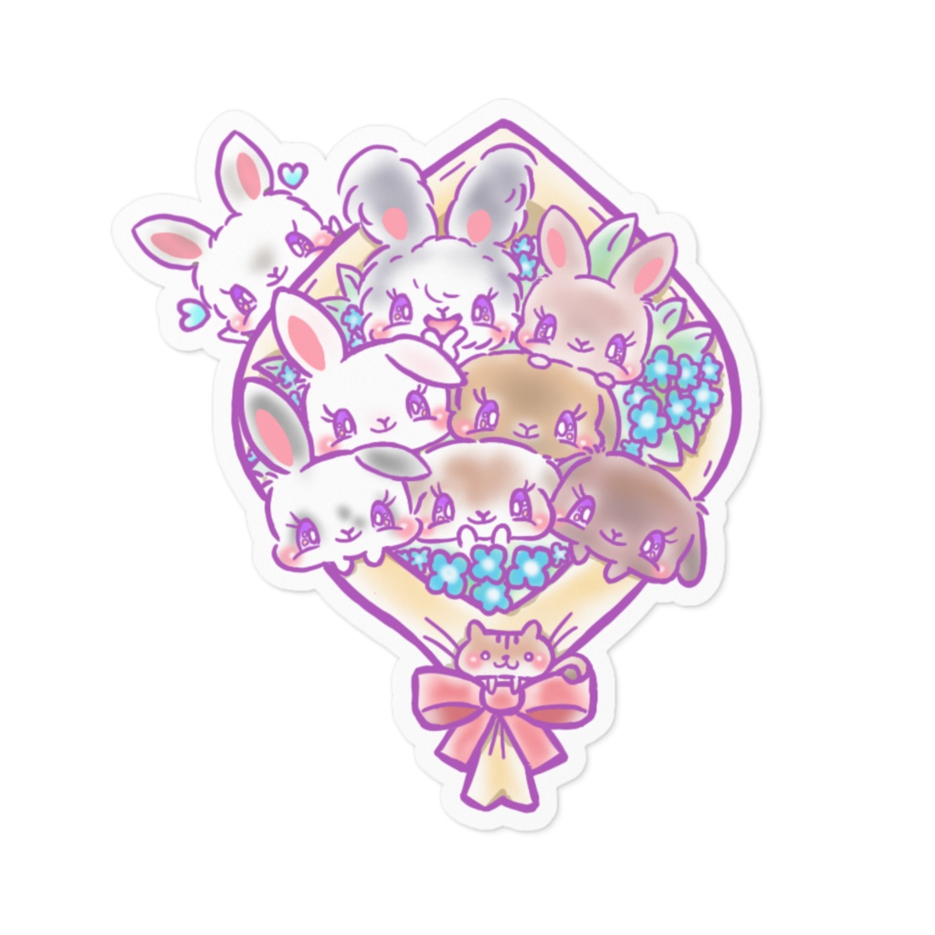 うさぎちゃんシール